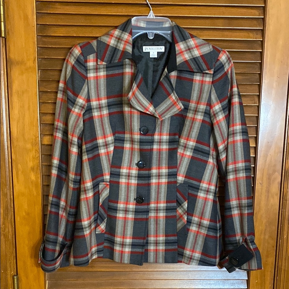 Pendleton Plaid Jacket